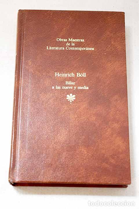 books: Billar a las nueve y media.- Boll, Heinrich