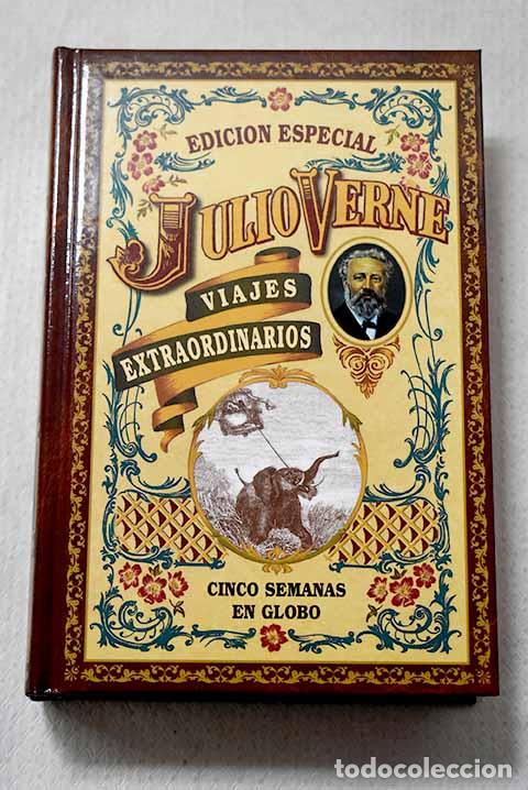 Libros: Cinco semanas en globo.- Verne, Julio - Foto 1