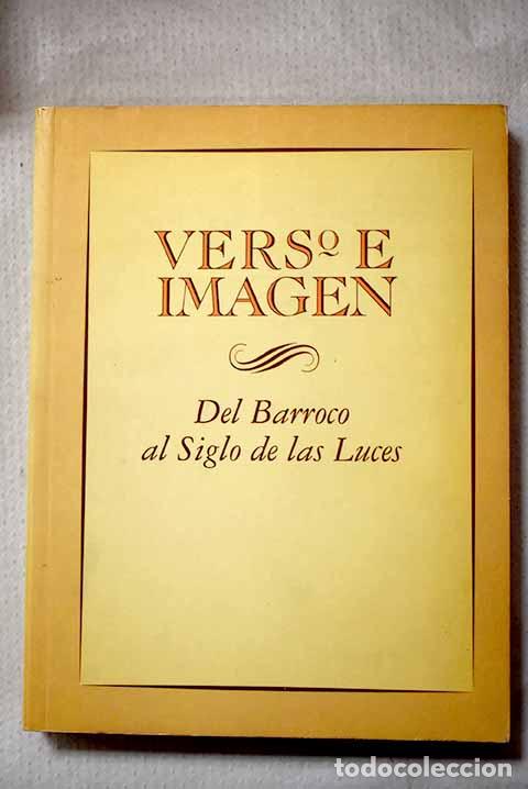Libros: Verso e imagen: del barroco al siglo de las luces