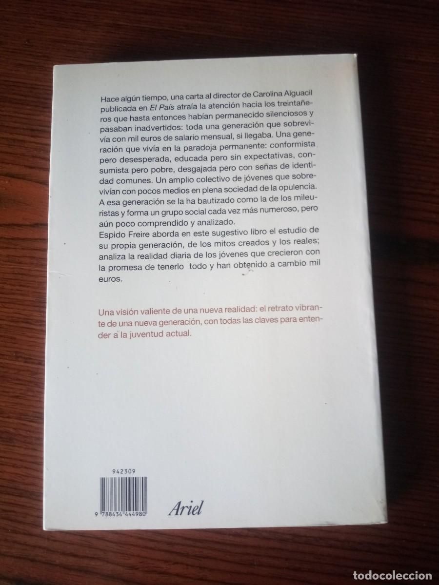 Libros: &rdquo;Mileuristas&rdquo;, Espido Freire - Foto 3