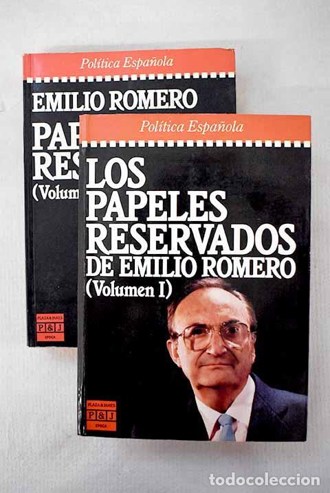 Libros: Los papeles reservados de Emilio Romero