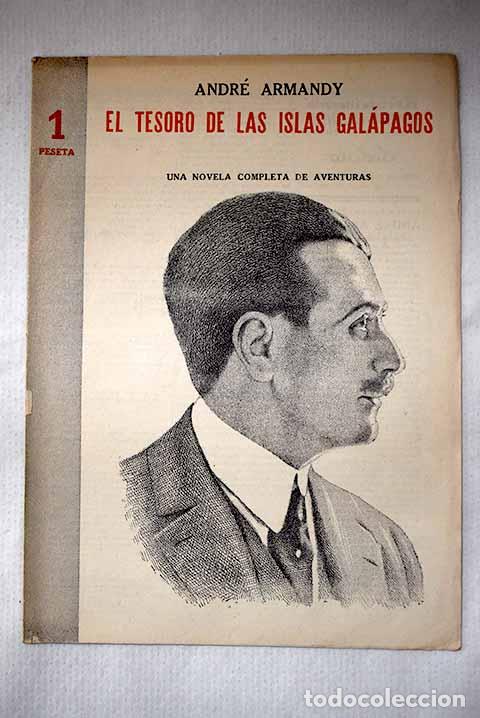 Libros: El tesoro de las islas Gal&aacute;pagos.- Armandy, Andr&eacute;