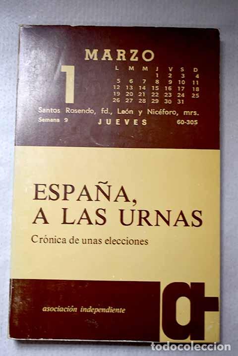 B&uuml;cher: Espa&ntilde;a, a las urnas:
