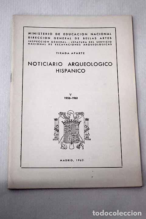 books: Noticiario arqueol&oacute;gico hisp&aacute;nico