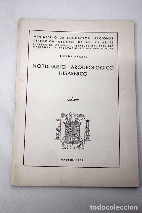 books: Noticiario arqueol&oacute;gico hisp&aacute;nico