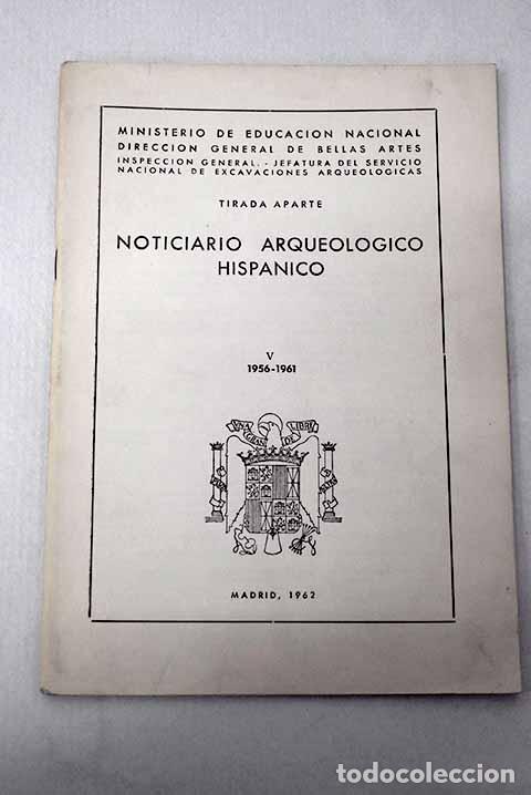 books: Noticiario arqueol&oacute;gico hisp&aacute;nico