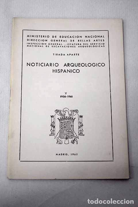 books: Noticiario arqueol&oacute;gico hisp&aacute;nico