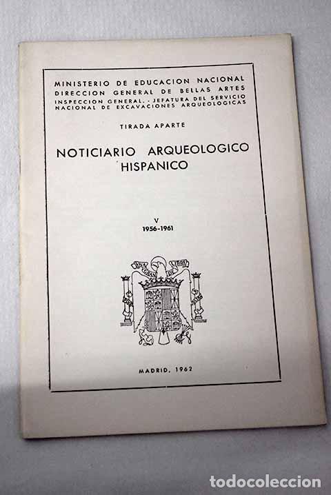 books: Noticiario arqueol&oacute;gico hisp&aacute;nico