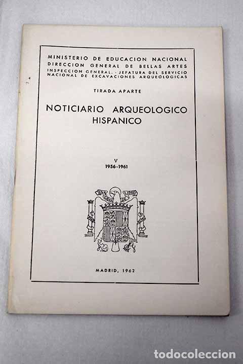 books: Noticiario arqueol&oacute;gico hisp&aacute;nico