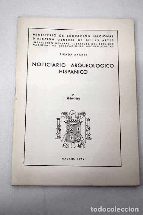 books: Noticiario arqueol&oacute;gico hisp&aacute;nico