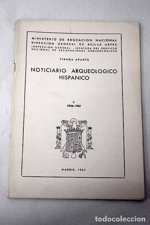 books: Noticiario arqueol&oacute;gico hisp&aacute;nico