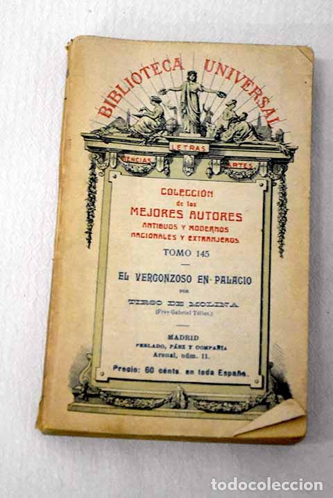 Livres: El vergonzoso en palacio.- Molina, Tirso de