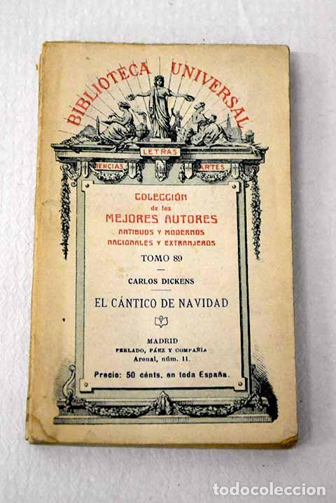 Livres: El cantico de Navidad.- Dickens, Charles