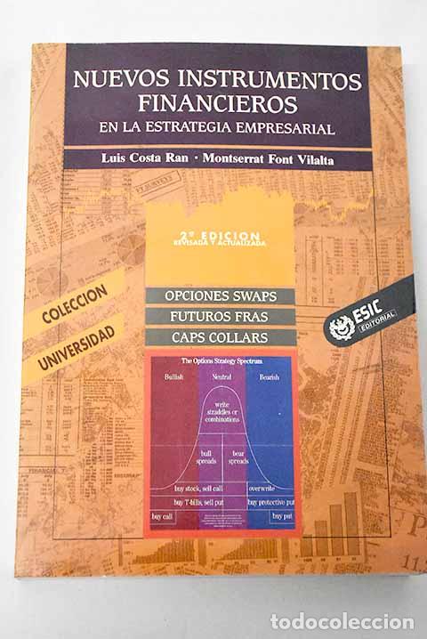 Livres: Nuevos instrumentos financieros en la estrategia empresarial.- Costa Ran, Luis