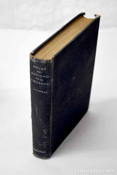 books: Hojas del archivo de un cirujano.- Harpole