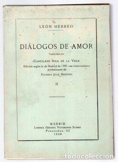 Libros: Di&aacute;logos de amor II - Hebreo, Le&oacute;n
