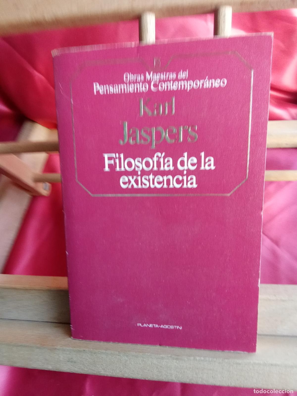 Libros: Filosof&iacute;a de la existencia. Karl Jaspers L.31642-1310