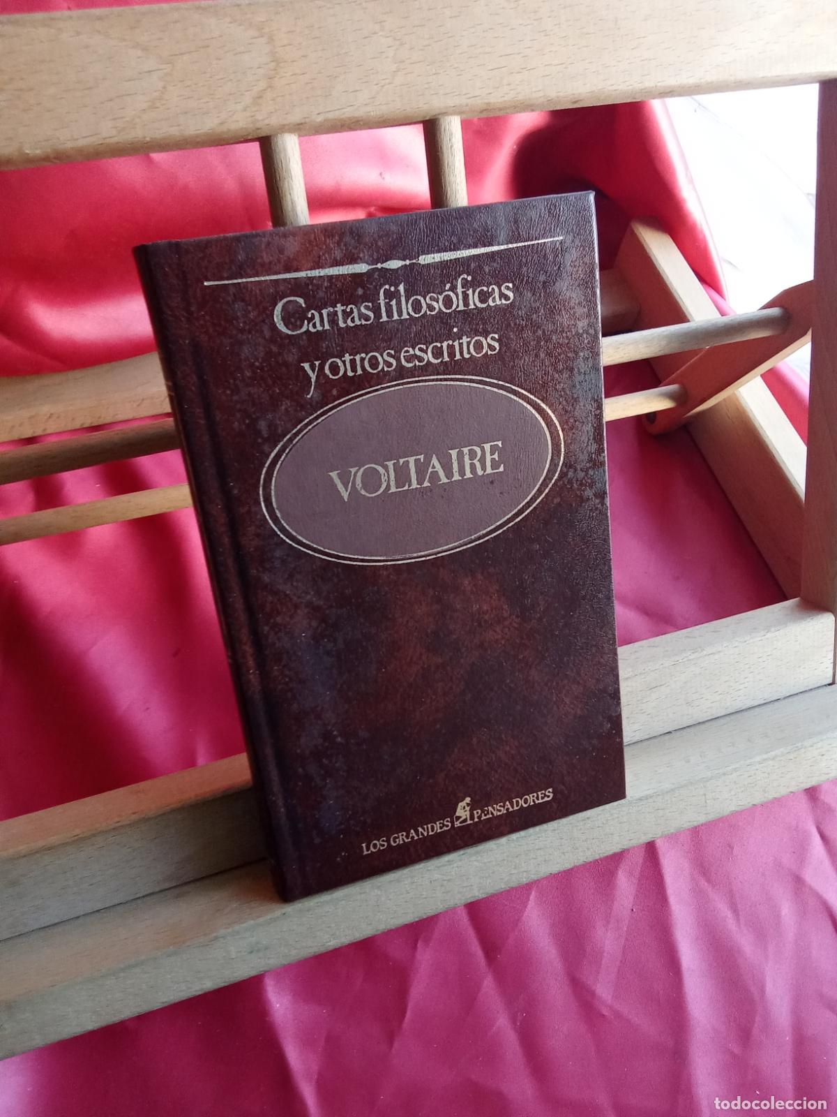 Libros: Cartas filosoficas y otros escritos. Voltaire L.31642-1329