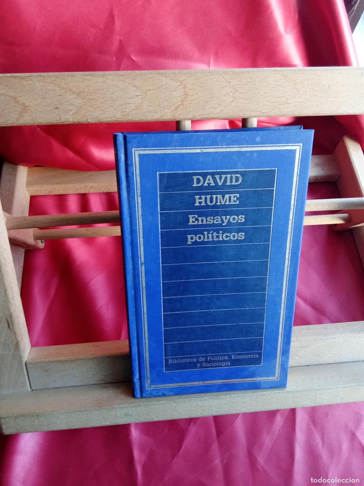 Libros: Ensayos pol&iacute;ticos. David Hume L.31642-1332