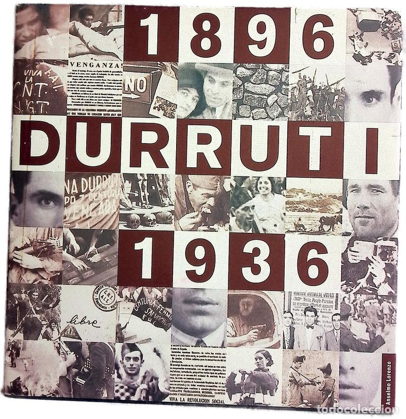 Livros em segunda m&atilde;o: Durruti, 1896-1936 - Anselmo Lorenzo