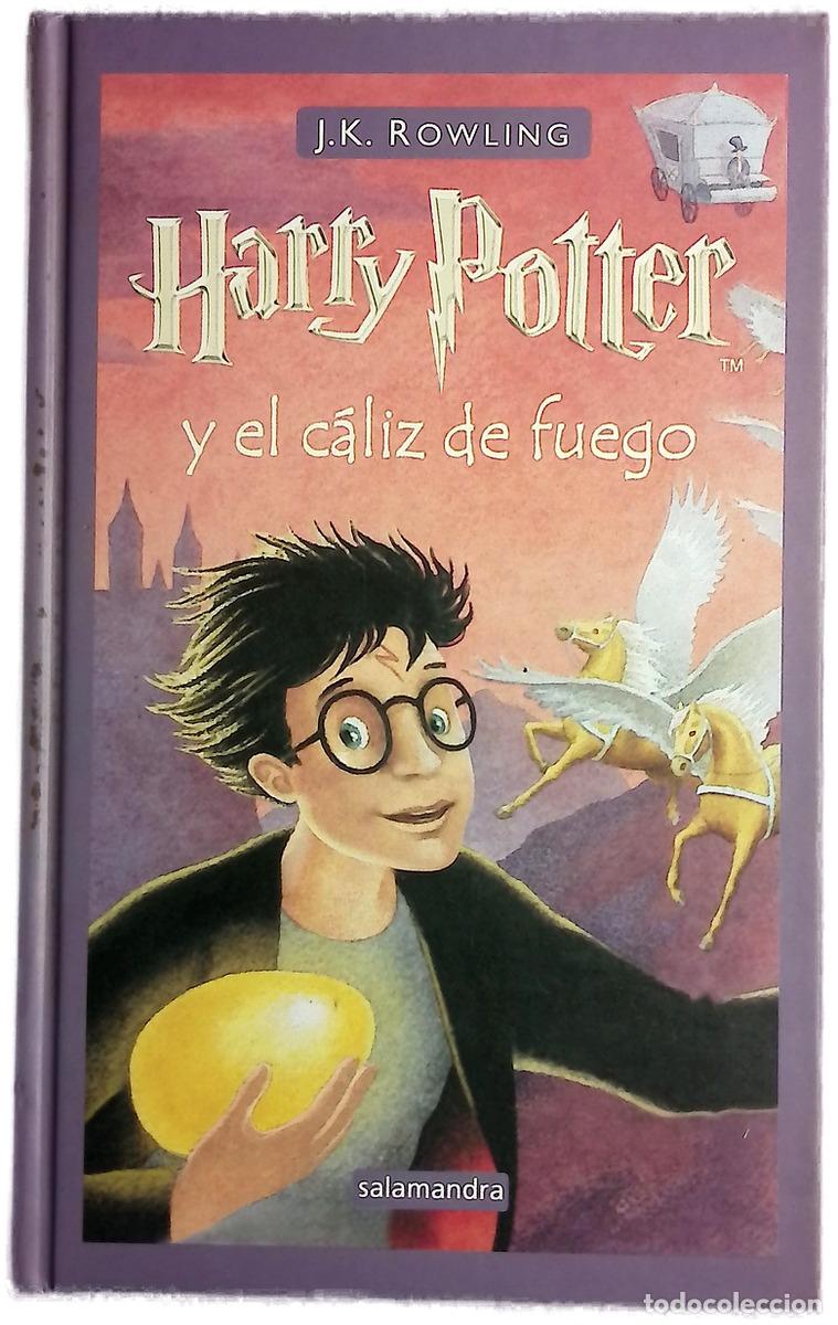 Libros: Harry Potter y el c&aacute;liz de fuego