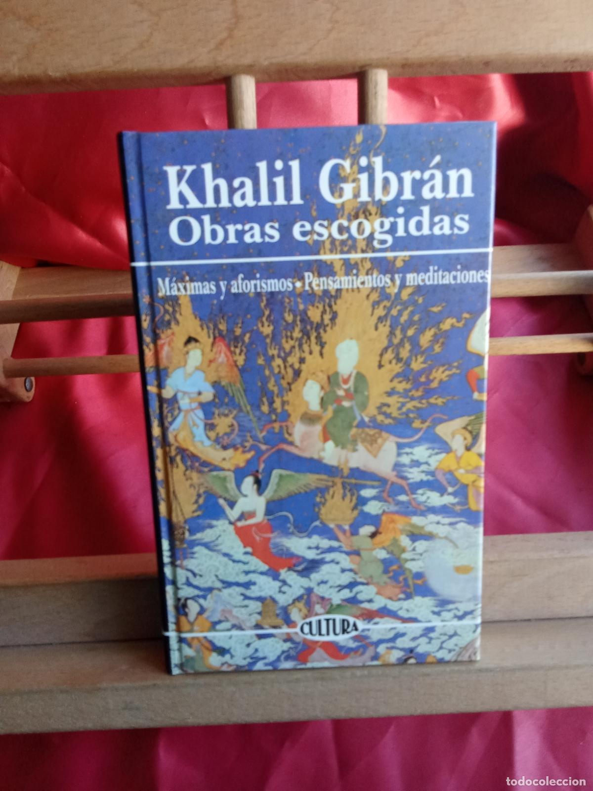 books: M&aacute;ximas y aforismos - Pensamientos y meditaciones. Khalil Gilbr&aacute;n L.31642-1368