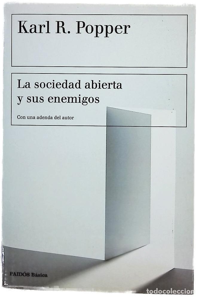 books: La sociedad abierta y sus enemigos : con una adenda del autor