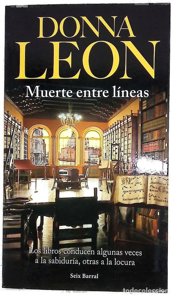 books: Muerte entre l&iacute;neas - Leon, Donna; Figueroa Evans, Maia
