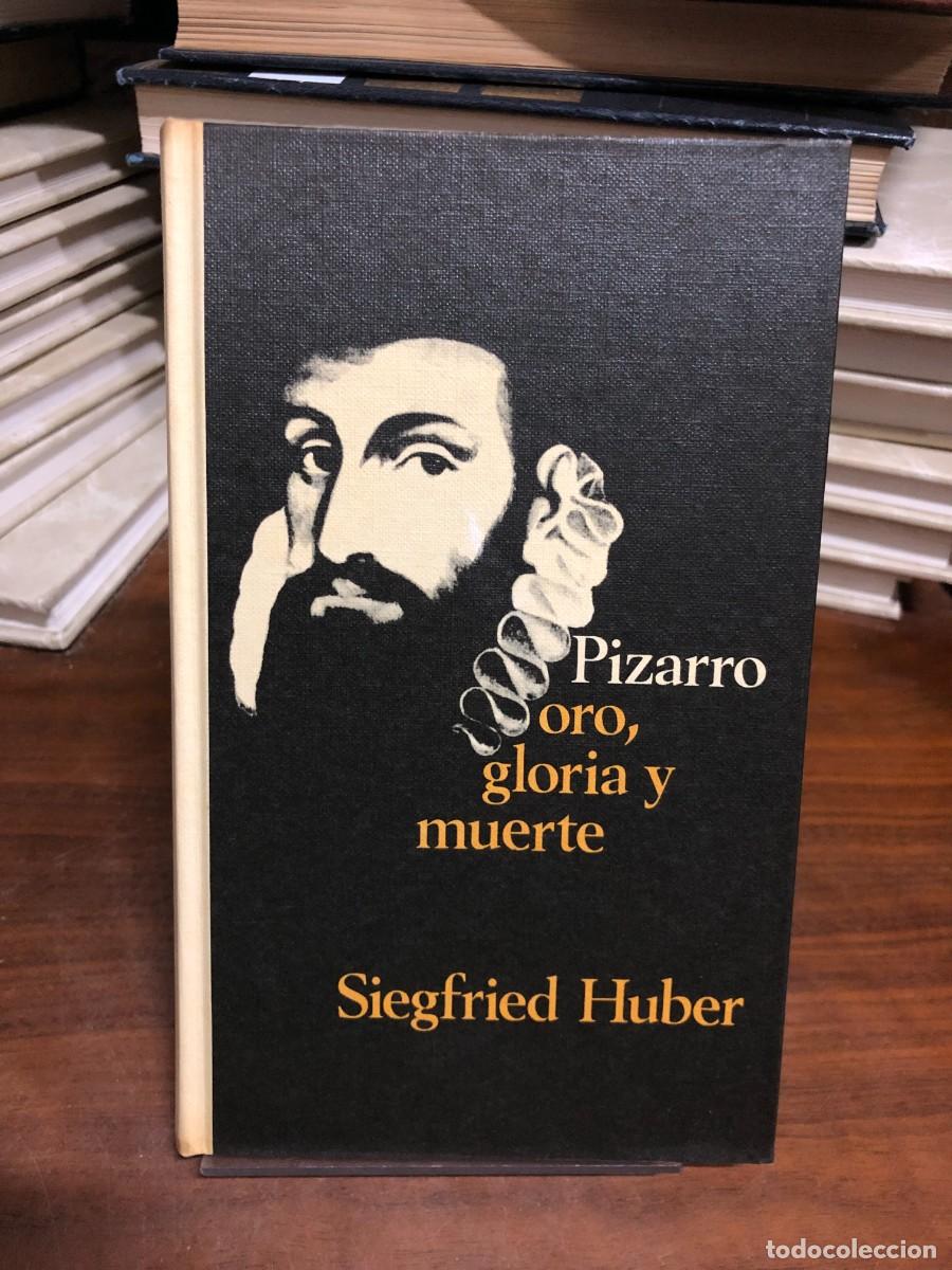 Livros em segunda m&atilde;o: Pizarro: oro, gloria y muerte Siegfried Huber