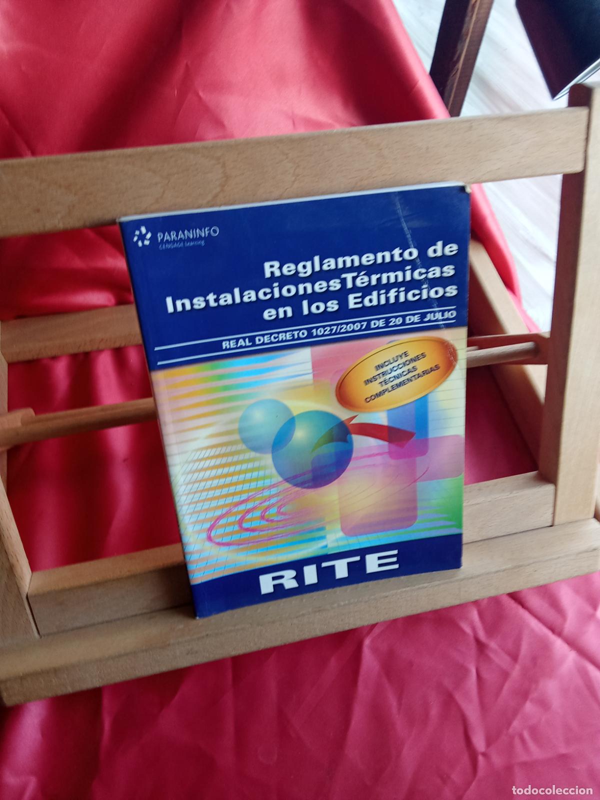 Libros: Reglamento de instalaciones t&eacute;rmicas en los edificios L.31642-1399
