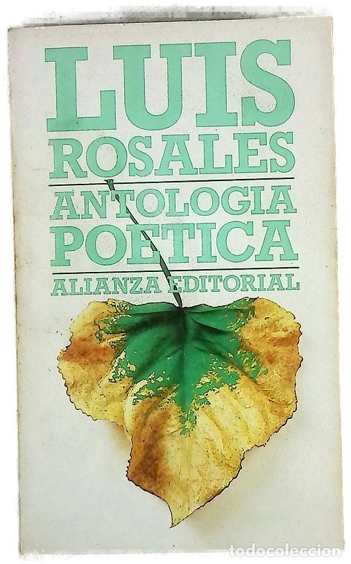 Libros: Antolog&iacute;a po&eacute;tica - Rosales, Luis; Porlan, Alberto