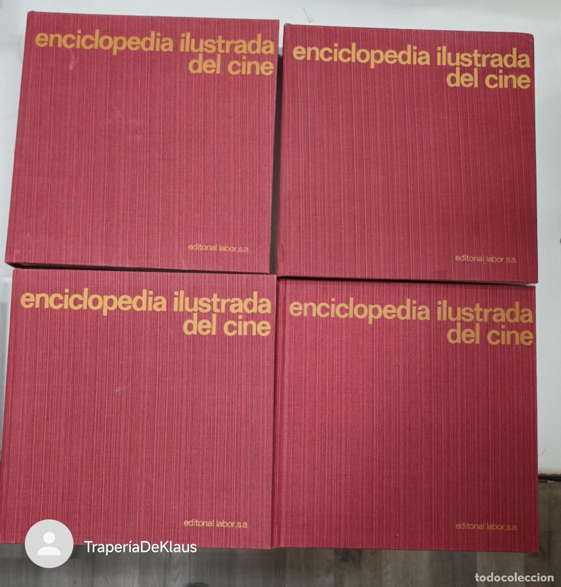 Libros: ENCICLOPEDIA ILUSTRADA DEL CINE - EDITORIAL LABOR - 4 VOL&Uacute;MENES - tdkpn -