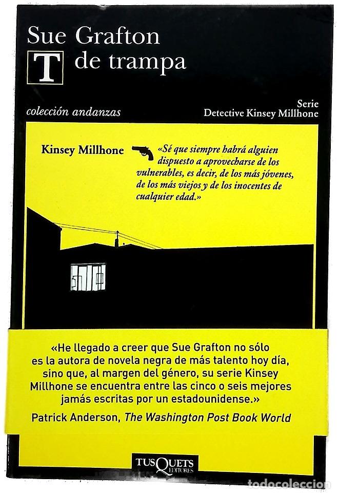 books: T de trampa - Grafton, Sue