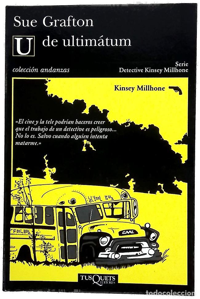 books: U de ultim&aacute;tum - Grafton, Sue; Ord&oacute;&ntilde;ez Div&iacute;, Victoria