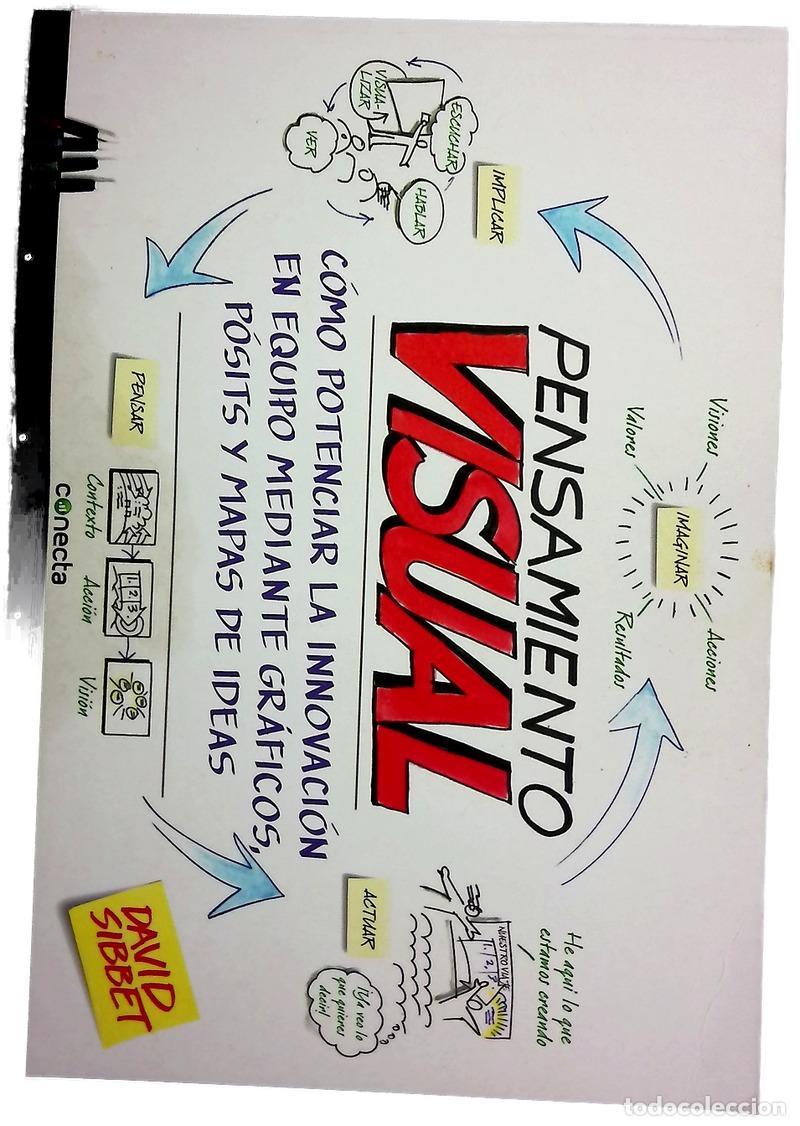 Libros: Pensamiento visual : c&oacute;mo potenciar la innovaci&oacute;n en equipo mediante gr&aacute;ficos, p&oacute;sits y mapas de ...