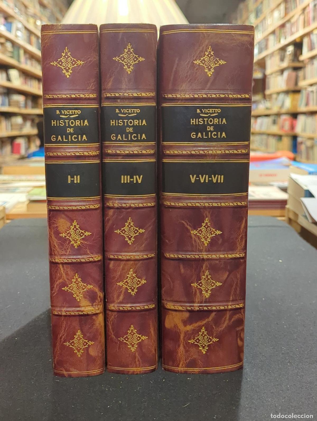 Livros em segunda m&atilde;o: Historia de Galicia - Benito Vicetto