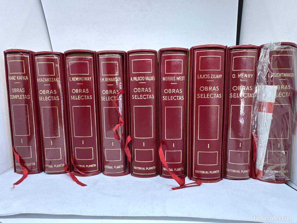 Libros: COLECCION OBRAS SELECTAS DE EDITORIAL PLANETA. 9 AUTORES - L.FEUCHTWANGER/MORRIS WEST/E.M.REMARQUE/A