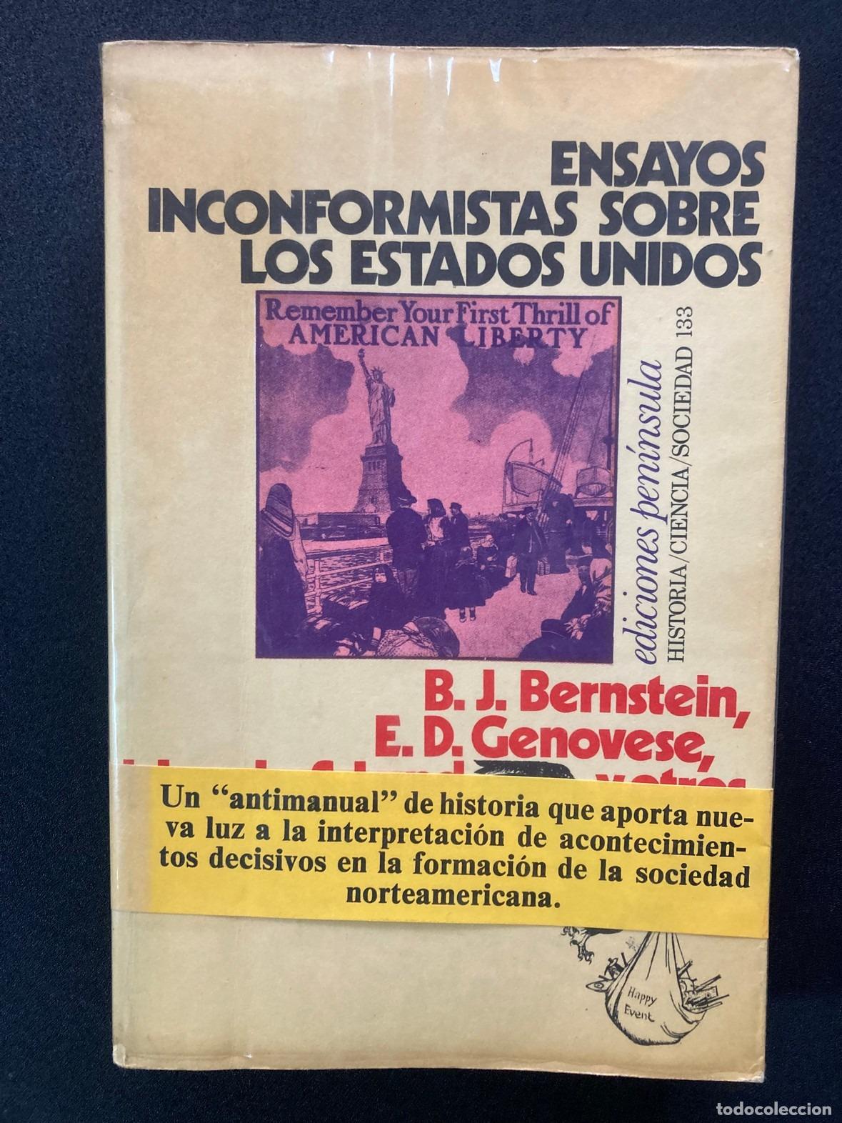 Libros: B. J. Bernstein, E. D. Genovese - Ensayos inconformistas sobre los estados unidos