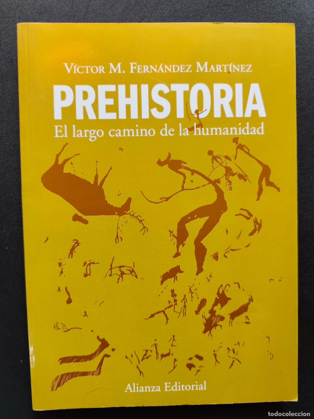 Libros: V&iacute;ctor M. Fern&aacute;ndez Mart&iacute;nez - Prehistoria. El largo camino de la humanidad