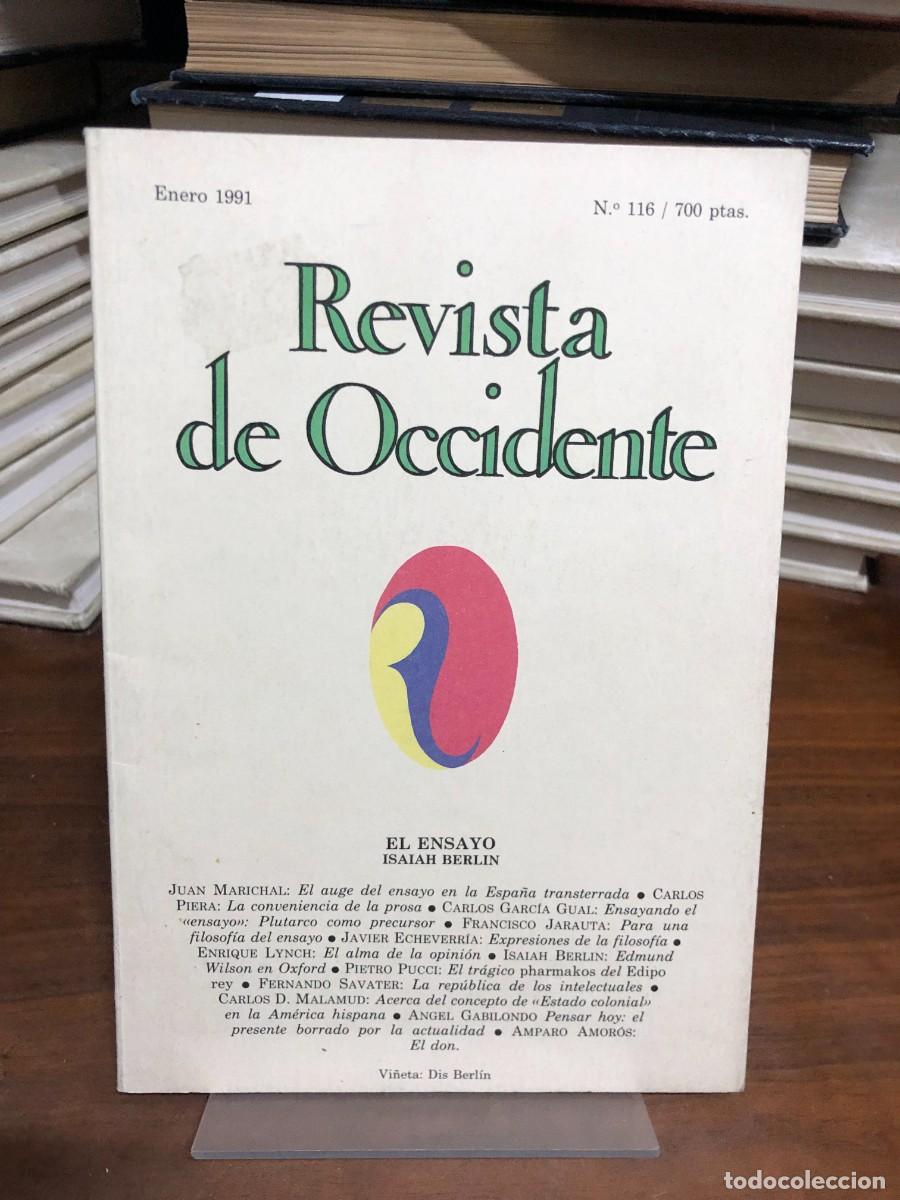 Libros: Revista de Occidente (N.&ordm; 116, Enero 1991)
