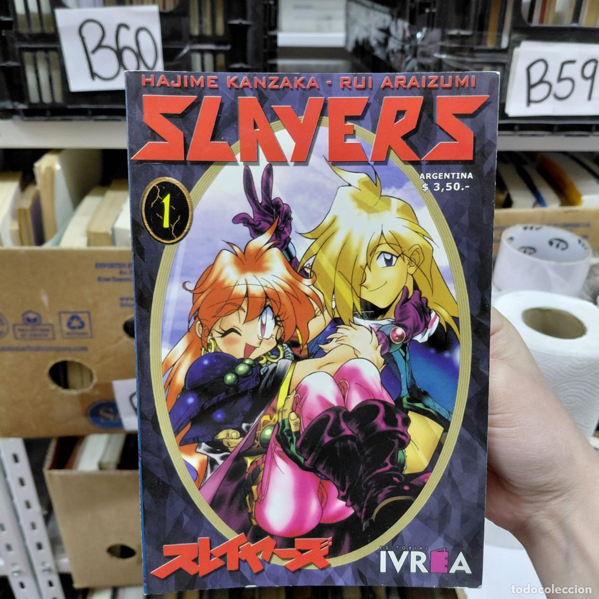 books: Slayers De Hajime Kanzaka Y Rui Araizumi - Ivrea - Hajime Kanzaka