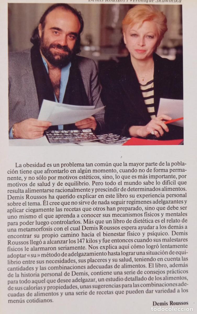 Libros: CUESTION DE PESO - DEMIS ROUSSOS - Foto 2
