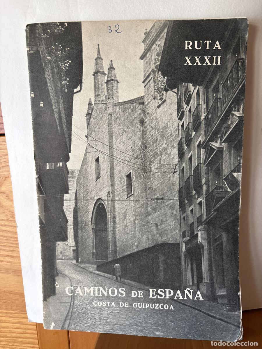 Libros: CAMINOS DE ESPA&Ntilde;A. COSTA DE GUIPUZCOA. RUTA XXXII - TDK152