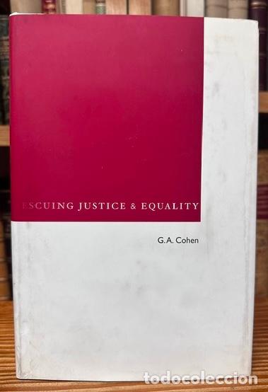 Libros: RESCUING JUSTICE AND EQUALITY - COHEN, G.A.