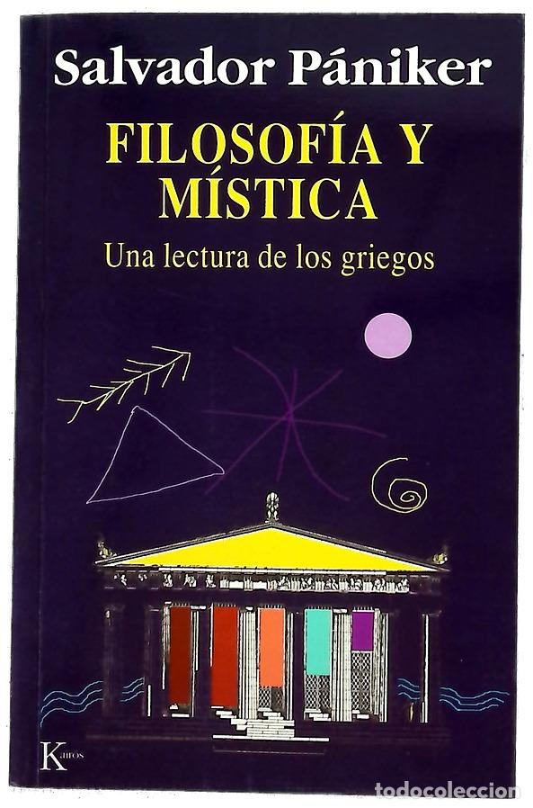 Libros: Filosof&iacute;a y m&iacute;stica una lectura de los griegos