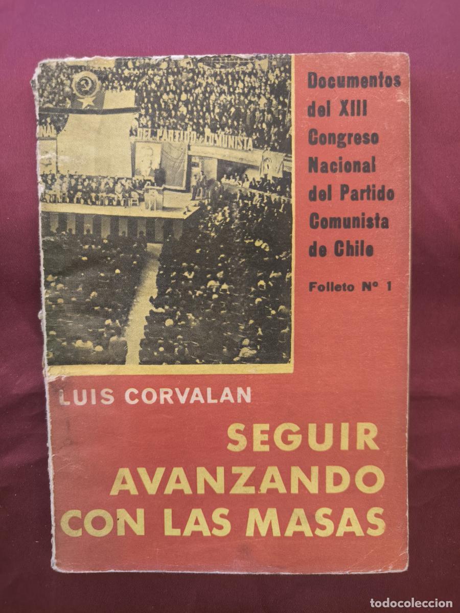 Libros: Seguir avanzando con las masas - Luis Corval&aacute;n Lepe