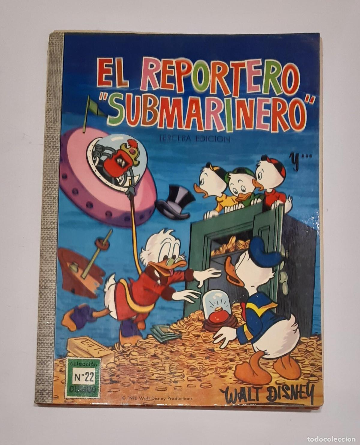 Libros: WALT DISNEY. - El reportero &rdquo;submarinero&rdquo;.