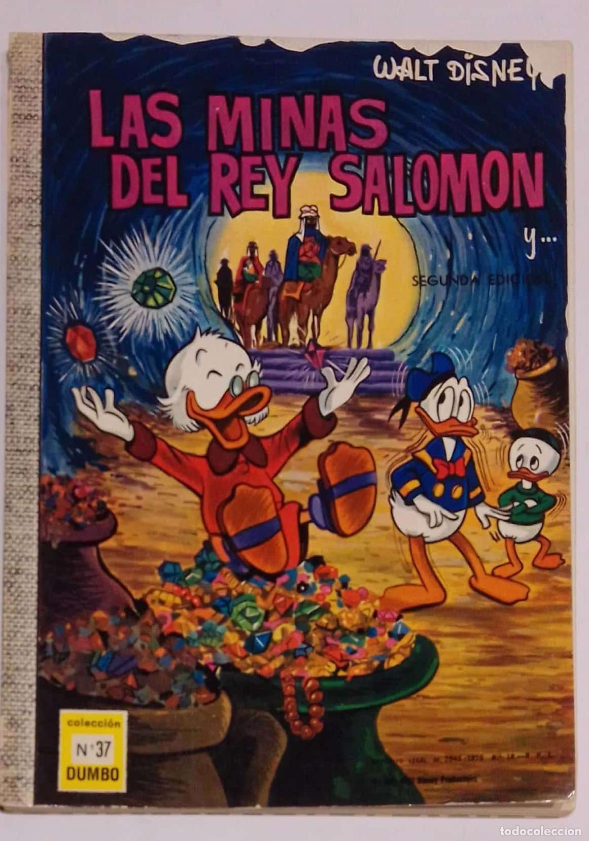 Libros: WALT DISNEY. - Las minas del rey Salom&oacute;n.