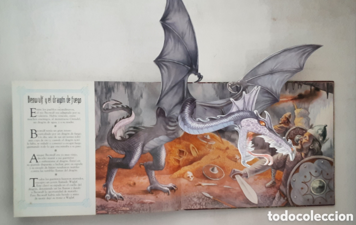 Libros: FANT&Aacute;STICOS POP-UP. DRAGONES. SM, 2006 - Foto 7