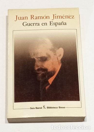 B&uuml;cher: JIM&Eacute;NEZ, Juan Ram&oacute;n. - Guerra en Espa&ntilde;a.